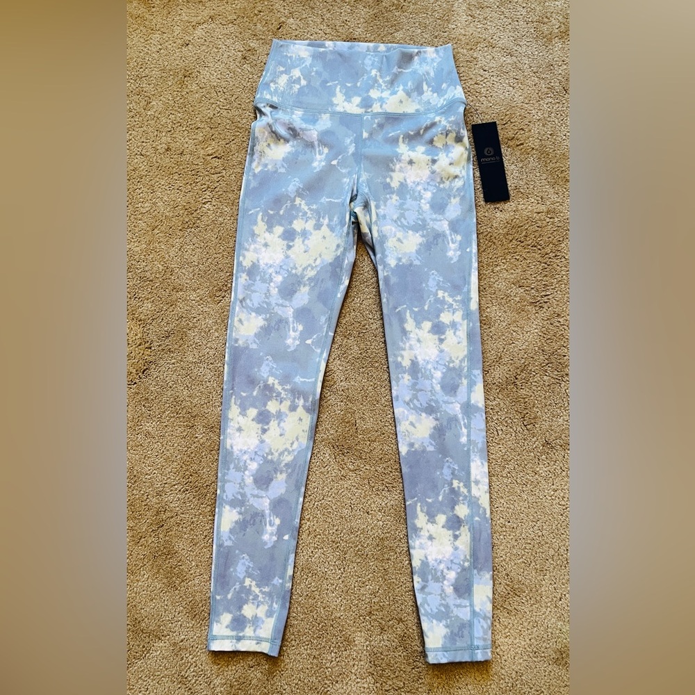 Mono B High Waist Yoga Leggings Activewear Sz S